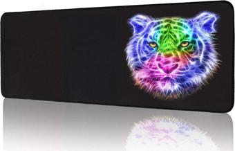 Kaplan 70x30 Cm Speed Kaymaz Taban Dikişli Oyuncu Gaming Mouse Pad