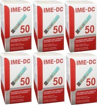 Şeker Ölçüm Strip Çubuğu (6 Kutu - 300 Adet)