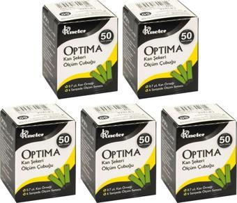 Şeker Ölçüm Strip 50'li X 5 Paket 250 Adet