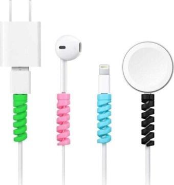 Zippy Iphone 5 5s 6 6s 7 8 Plus X Xr Xs Max Kablo Koruyucu - Şarj Aleti Kulaklık Için