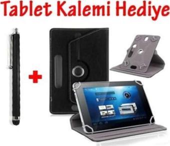 1t 10 2020 Üniversal Dönerli Standlı Tablet Kılıfı +tablet Kalemi Hediye