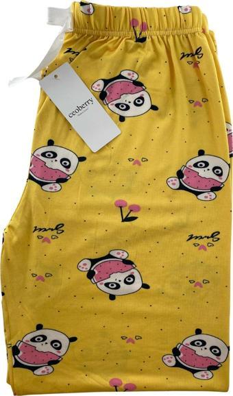 Kadın Panda Desenli Pijama Altı Milan - 106