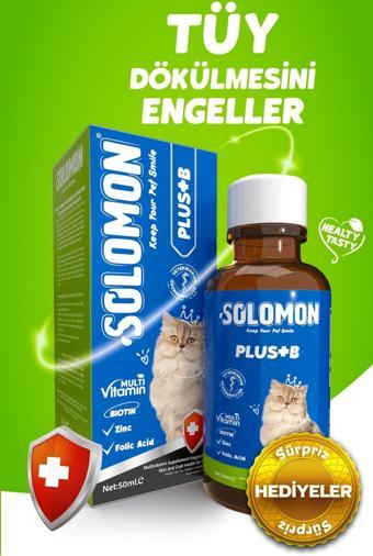 Plus B+ Kediler Için Tüy Sağlığını Destekleyici Multivitamin