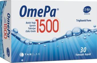 Omepa Balık Yağı 1500 mg 30 Yumuşak Kapsül - 01/2027