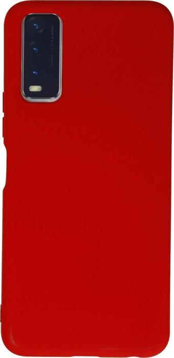 Vivo Y11s Kılıf Kamera Korumalı Silikon Rubber Arka Kapak