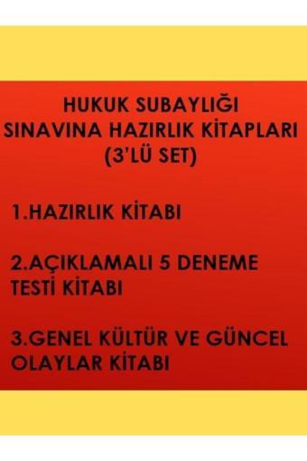 Hukuk Subaylığı Sınavına Hazırlık Kitabı 3’Lü Set (2) - ASK Yayınları