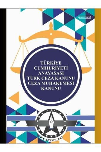 Anayasa, Türk Ceza Kanunu Ve Ceza Muhakemesi Kanunu Cep Kitabı - Askeri Sınav Kitapları
