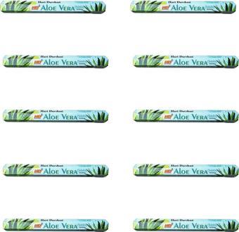 Hari Darshan Aloe Vera Çubuk Tütsü - Oda Ortam Kukusu - 20 Adetlik 10 Paket
