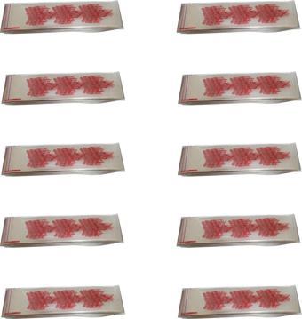 Çatal Kaşık Bıçak Poşeti - Afiyet Olsun Yazılı Baskılı - Şeffaf - 1 Kg. lık 10 Paket