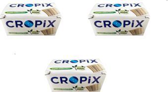 Cropix Tahta Ahşap Bambu Doğal Çay Kahve Karıştırıcı Çubuk Kaşık - 10.5 Cm. - 400 Adetlik 3 Paket