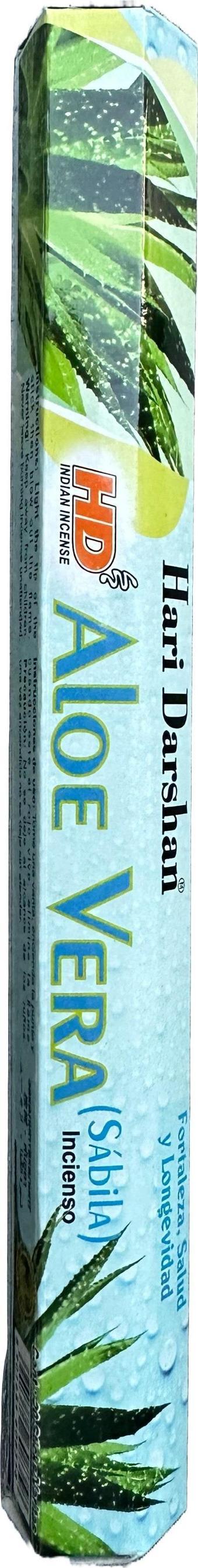 Hari Darshan Aloe Vera Çubuk Tütsü - Oda Ortam Kukusu - 20 Adetlik 1 Paket