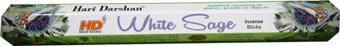 Hari Darshan White Sage Çiçek Çubuk Tütsü - Oda Ortam Kukusu - 20 Adetlik 1 Paket
