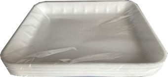Tek Kullanımlık MOD 8 Köpük Tepsi Tabak - 28x32 Cm. - 5 Adetlik 1 Paket