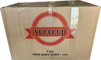 Dağyüce Kağıt Karton Bardak Tek Kullanımlık Çay Kahve Bardağı - 7 Oz - 3000 Adet / Koli