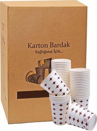 Dağyüce Kağıt Karton Bardak Tek Kullanımlık Çay Kahve Bardağı - 4 Oz - 2000 Adet / Koli