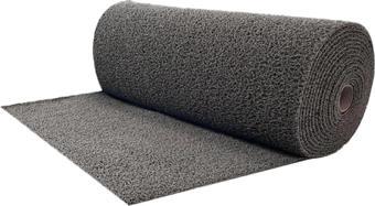 Kıvırcık Kapı Önü Dış Mekan Paspas / Kalınlık : 14 mm. / En : 1.20 M. - Boy : 5 Metre / Gri