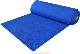 Kıvırcık Kapı Önü Dış Mekan Paspas / Kalınlık : 14 mm. / En : 1.20 M. - Boy : 2 Metre / Mavi