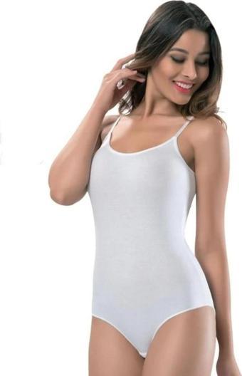 Feelline 6500 Bayan İp Askılı Çıtçıtlı Body