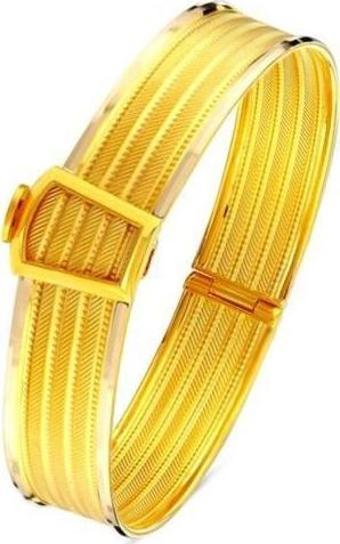 Altın Kelepçe Bilezik - 14k - 15.47gr