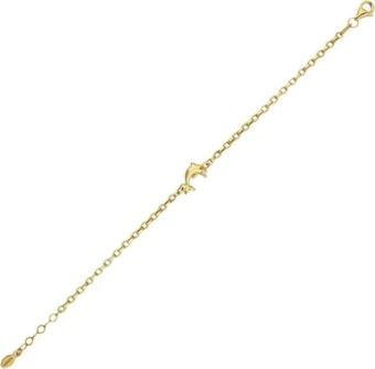 Yunus Figürlü Altın Çocuk Bileklik - 14k - 1.49gr
