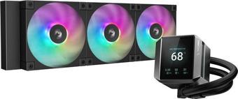 DeepCool MYSTIQUE LCD Ekranlı 360 mm ARGB İşlemci Sıvı Soğutucu