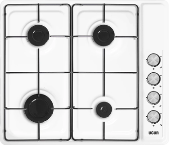 UĞUR SET ÜSTÜ OCAK UEO 6040W0 BEY 1R1
