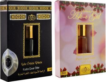 Kabe Örtüsü Kokusu Ve Gül Kokusu Alkolsüz Esans 3Ml