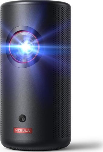 Anker Nebula Capsule 3 Laser Akıllı Taşınabilir Projeksiyon Cihazı - 300 ANSI Lümen Lazer - 1080p HD Çözünürlük - 8W Dol