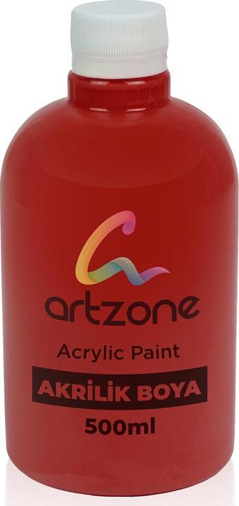 Artzone Akrilik Boya 500ml - Kırmızı
