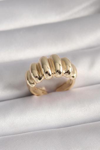 Pirinç Gold Renk Kadın Yüzük - EBJ240820W26754