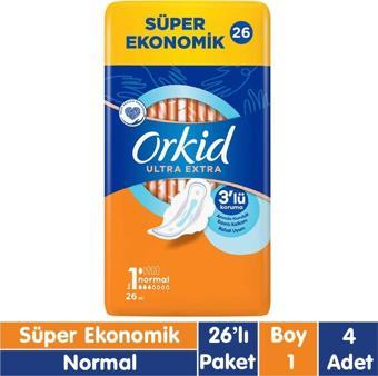 Orkid Ultra Extra Ped Normal 26x4 104 Adet