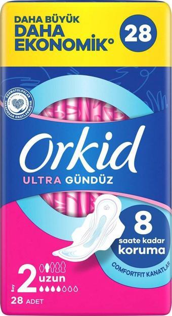 Orkid Ultra Uzun Ped 28x6 168 Adet