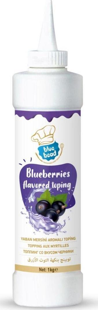 Blue Bead 1 Kg Yaban Mersinli Topping Sos