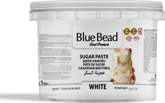 Blue Bead Şeker Hamuru Beyaz 1Kg