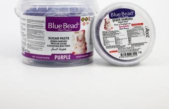 Blue Bead Şeker Hamuru Mor 200 Gr