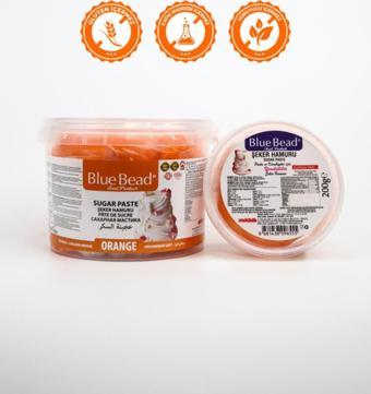 Blue Bead Şeker Hamuru Turuncu 200 Gr