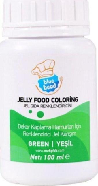 Blue Bead Yeşil Jel Gıda Boya 100 Ml