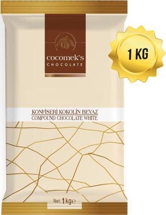 Cocomeks Beyaz Çikolata Konfiseri Kokolin 1 Kg