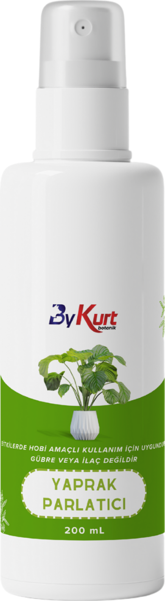 ByKurt Yaprak Parlatıcı 225ML Organik Sprey Böcek ve Sinek Önleyici Bitki Temizleyici