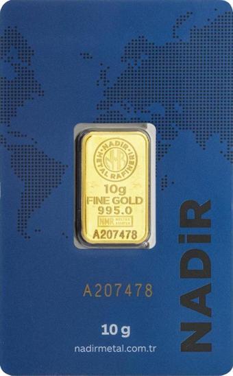 RimaGold 10 gr 24 Ayar NadirGold Gram Altın
