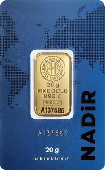 RimaGold 20 gr 24 Ayar NadirGold Gram Altın