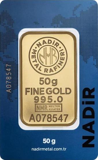 RimaGold 50 gr 24 Ayar NadirGold Gram Altın