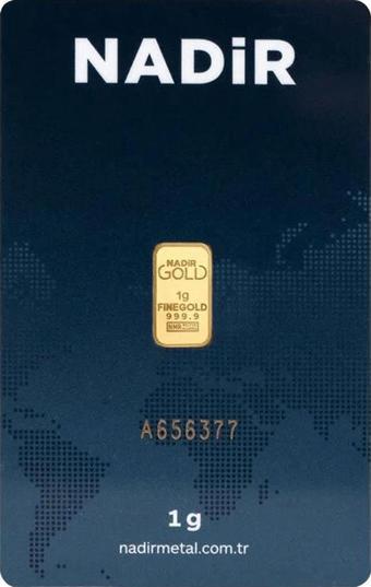 RimaGold 1 gr 24 Ayar 999.9 Milyem NadirGold Gram Altın