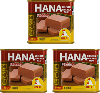  HANA GOLD PİLİÇ SALAM 340 GR X3 ADET