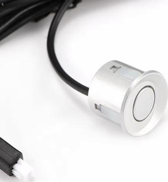 Park Sensörü Gözü Tekli 22 mm Yedek Lens Göz Gümüş Gri 1 Adet