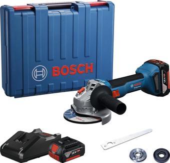 Bosch GWS 18V-8 2x5.0Ah Çift Akülü Taşlama