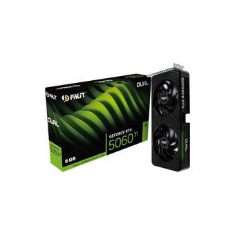 Palit RTX 5060 TI Dual NE7506T019P1-GB2062D 128 Bit GDDR7 8 GB Ekran Kartı