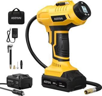 Astroai El Tipi Sarjli Lastik Sisirme Pompasi 160PSI JY16P160-18