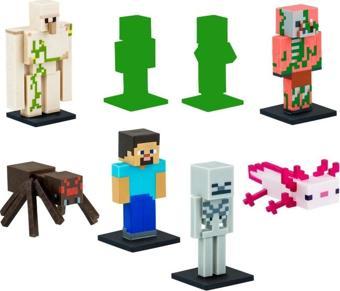 Minecraft 3D Figür Kalem Başlığı Toppeez 8'li