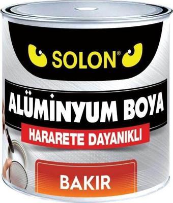Solon Isıya Dayanıklı Alüminyum Yaldız Boya Bakır 125 Ml.